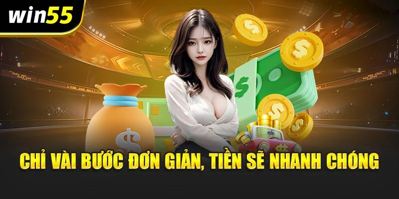 Chỉ vài bước đơn giản, tiền sẽ nhanh chóng về tài khoản ngân hàng của bạn